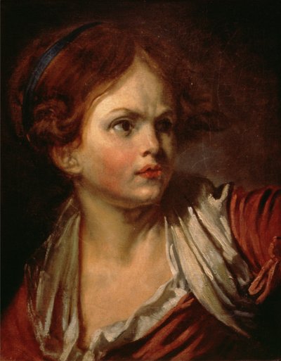 Kopf eines jungen Mädchens von Marie Renee Genevieve Brossard de Beaulieu